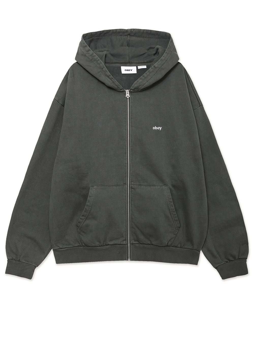 Толстовка С Капюшоном На Молнии Lowercase Pigment Zip Hood