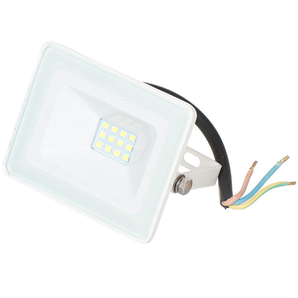 Прожектор светодиодный, TDM, Народный СДО-04-010Н, 10 Вт, 6500 К, IP65, бел, SQ0336-0270