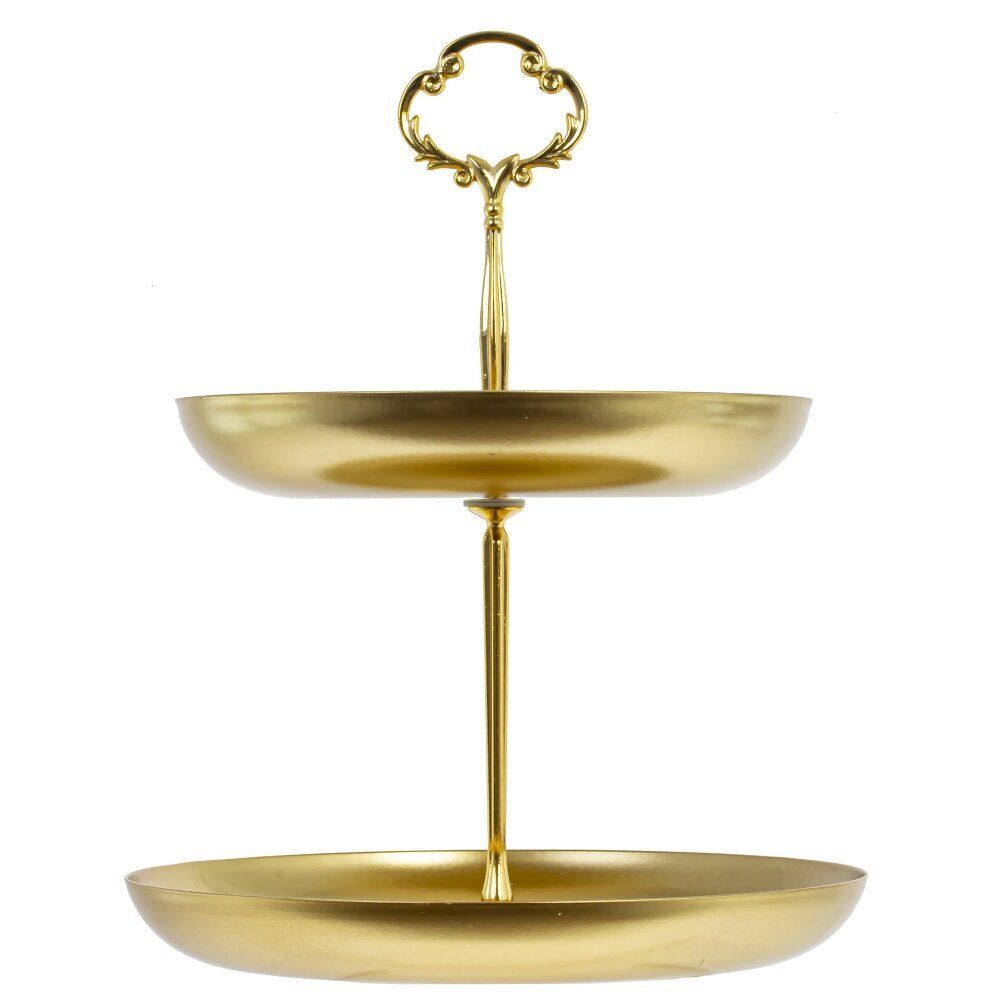 GAEM Ваза для фруктов 2-х ярусная, L19,5 W19,5 H26 см