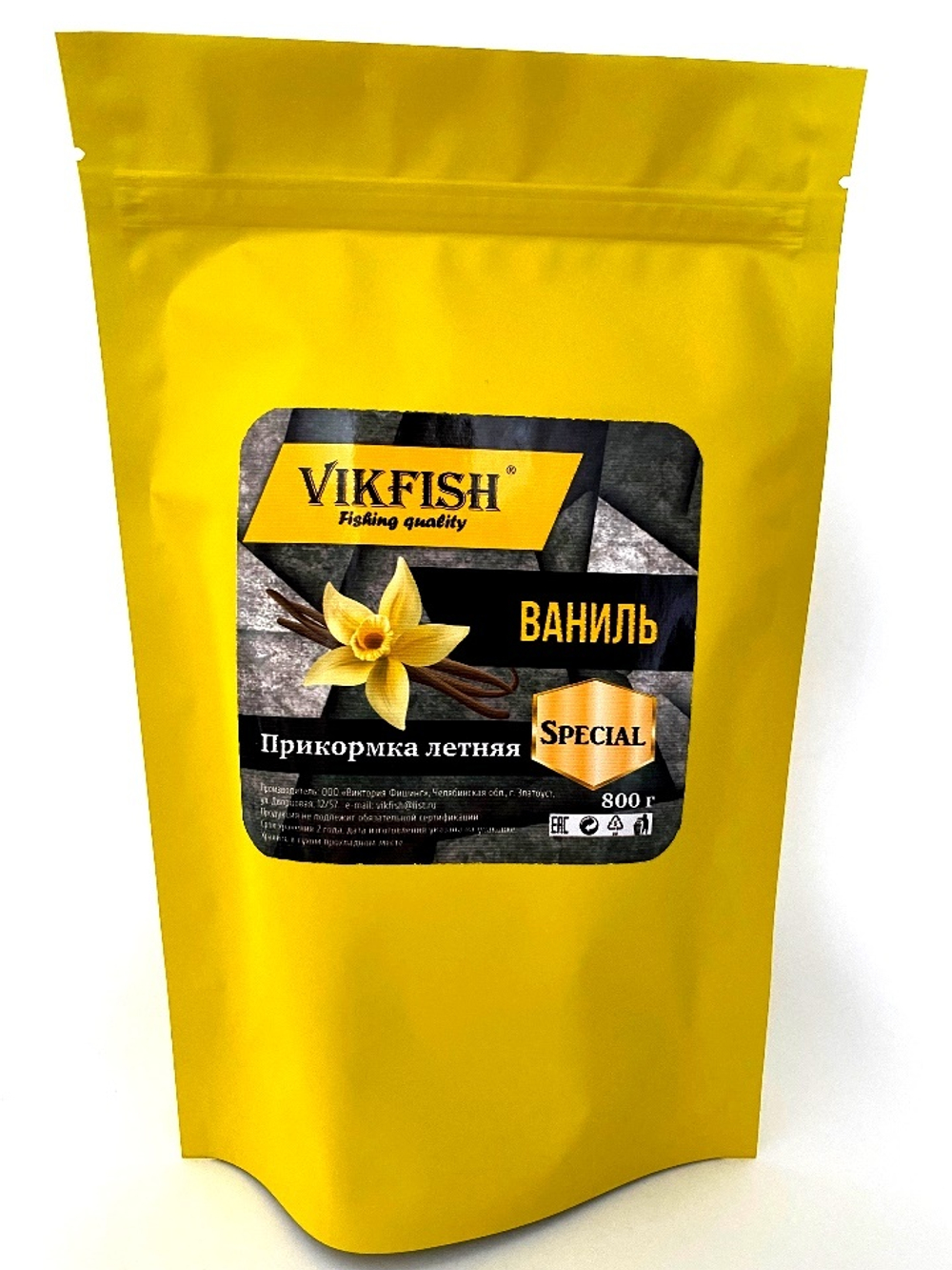 Прикормка VIKFISH Special  Летняя (Ваниль) 800гр.