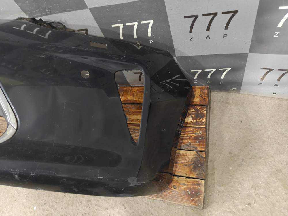 Бампер передний + решетка бампера Toyota Camry (XV50) 14-17 Б/У Оригинал 521190X911