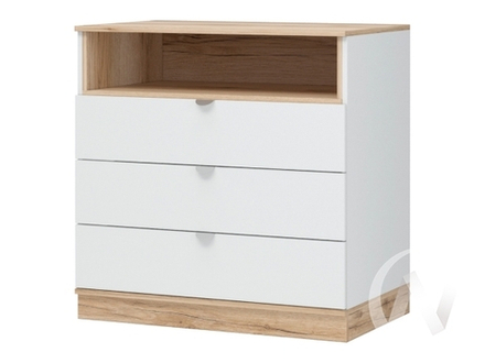 Комод 3 ящика КМ 3Я 900 МС Юкки