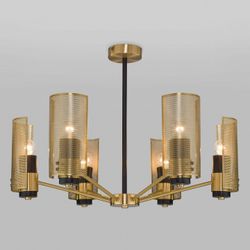 Люстра на штанге Eurosvet Grino 70139/6 латунь