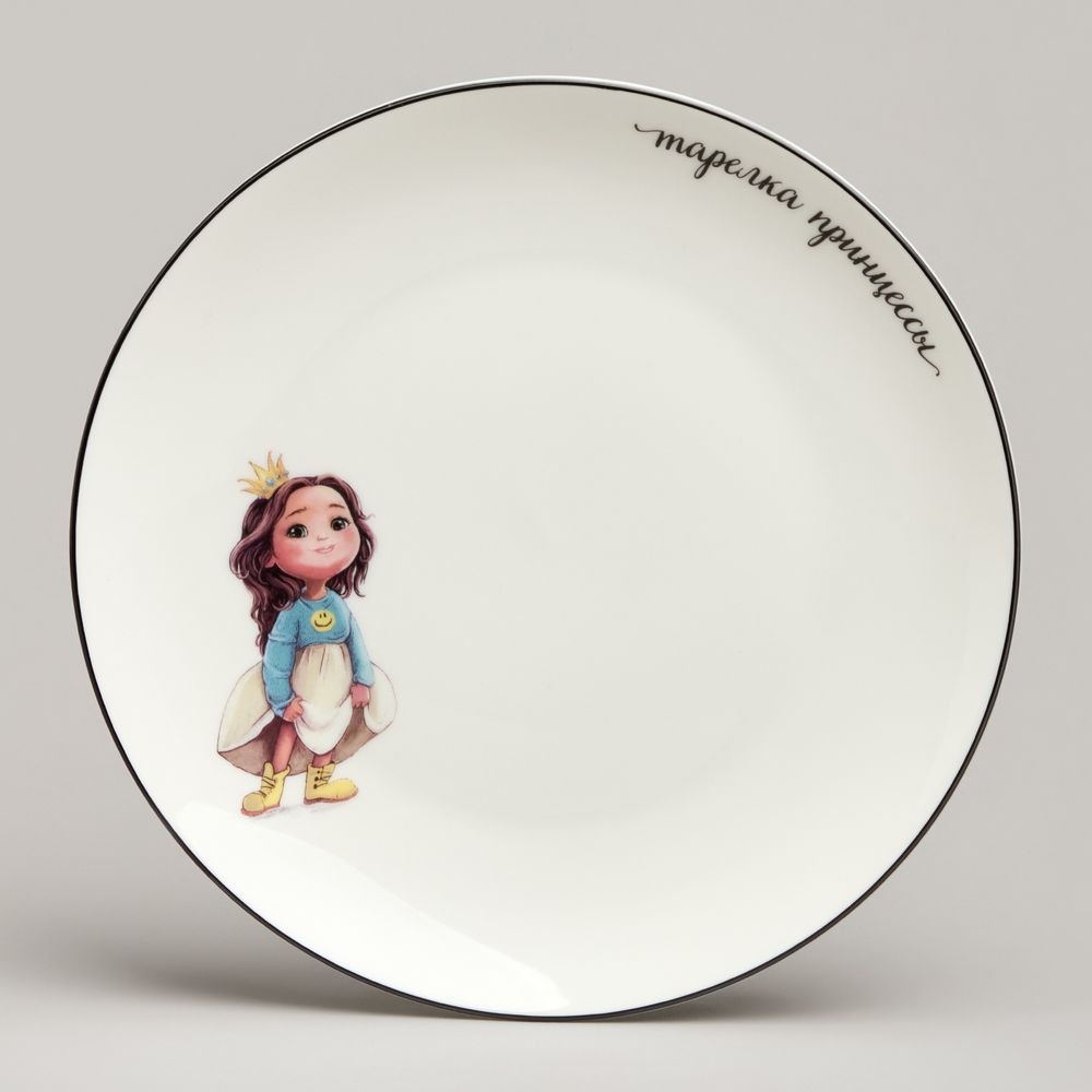 НАБОР ПОСУДЫ LEFARD ПРИНЦЕССА, 3 ПР.: САЛАТНИК 470МЛ, ТАРЕЛКА 20СМ, КРУЖКА 220МЛ