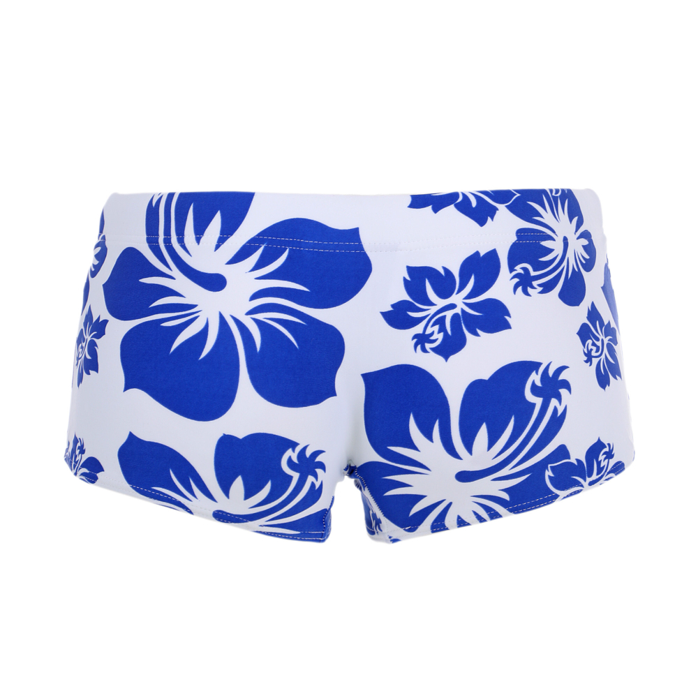 Мужские плавки боксеры бело-голубые Набор 2 штуки Superbody SB52474