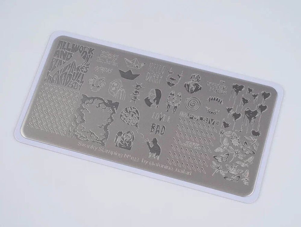 Swanky Stamping Пластина для стемпинга 1933