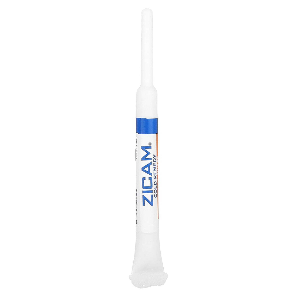 Zicam, Средство от простуды, лечебные мазки из носа, 20 одноразовых тампонов