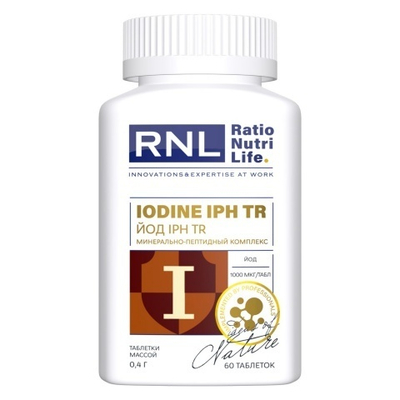 Йод 1000 мкг с пептидом щитовидной железы IPH TR