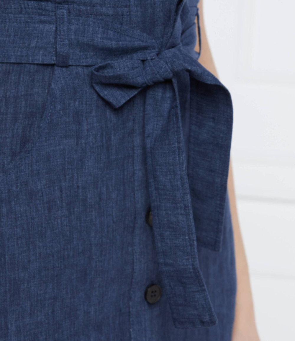 льняное платье nizza Marella - темно-синий(32211922)