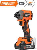 Винтоверт ударный аккумуляторный DAEWOO DAX 3021Li SET