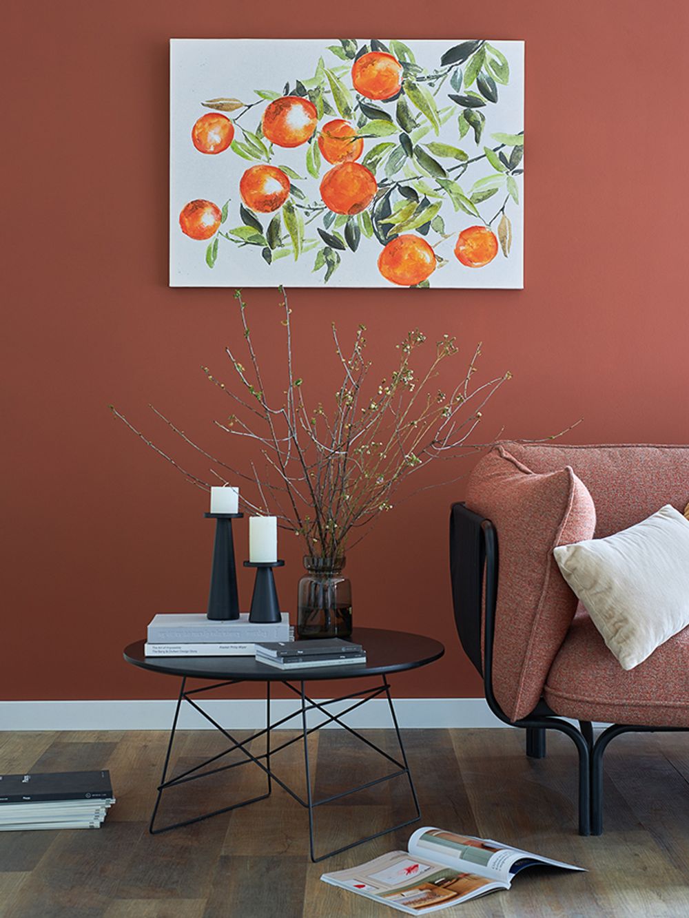 Панно декоративное Juicy orange, 70х100 см