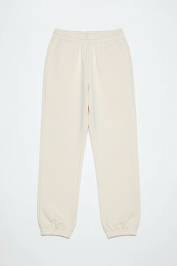 Объемные брюки-джоггеры с начесом