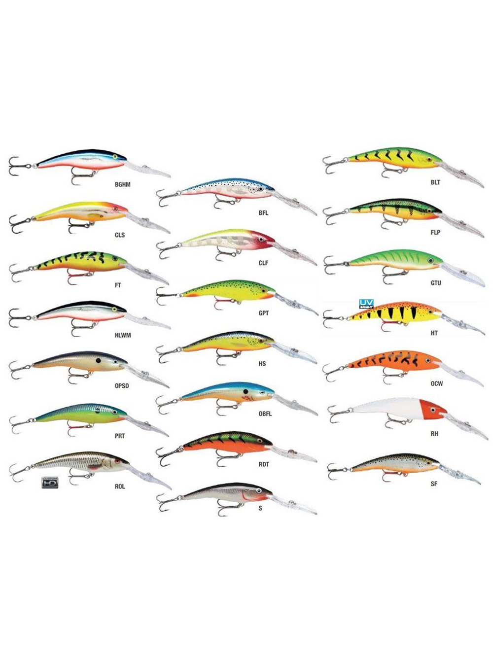 Воблер для рыбалки Deep Tail Dancer 09, 9см, 13гр,