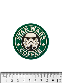 Шеврон Штурмовик. Star Wars Coffee PVC