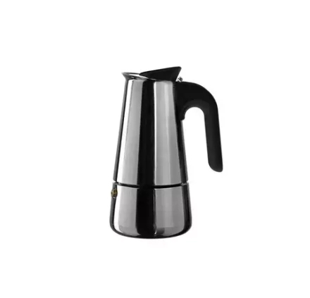 Leonardo - Caffe per me Стальная Турка кофеварка  под давлением на 6 чашек. / артикул   018772  / GTIN 00754590