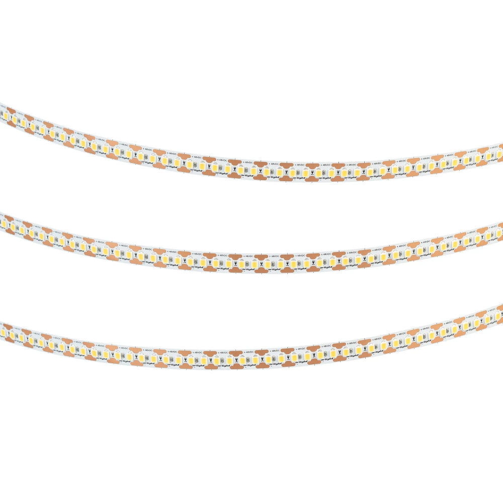 Светодиодная лента UL-A180-10mm 48V Warm2400-CX2 (19 W/m, IP20, 10m) (Arlight, 7 лет) 063799