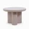 Кофейный стол Savanna Ø60х40 см, бежевый глянец