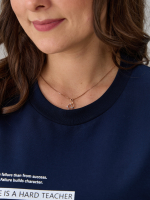 Костюм с шортами КНф-101П/темно-синий