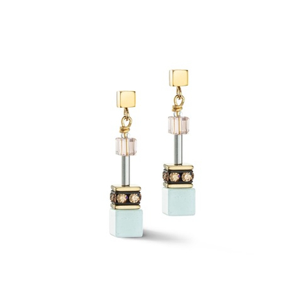 Серьги-пусеты Coeur de Lion Multicolour Gentle 4905/21-1576