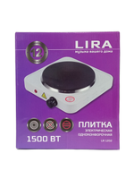 Настольная плитка электрическая одноконфорочная "Диск" LIRA LR 1202