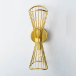 728623 Бра ZETA 2х40W E14 ЗОЛОТО