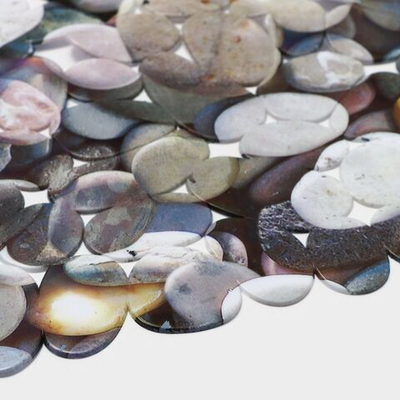 Коврик в раковину «Галька» (25х28 см) (Цвет: не задано)