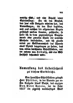 Praktische Anweisung Zum Schachspiel. Aus Dem Französischen | F.D. Philidor
