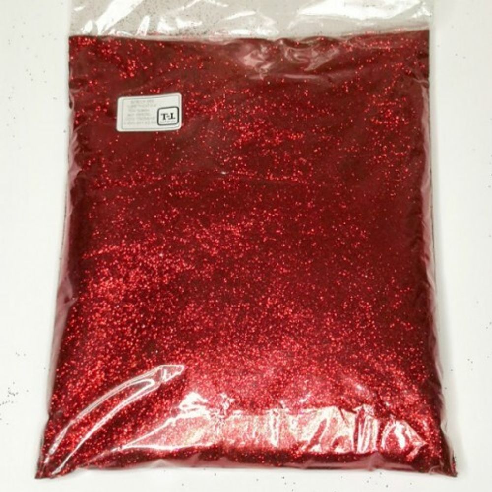 БЛЕСК 355 ЦВЕТНОЙ - КРАСНЫЙ 0.4 мм. (средние)