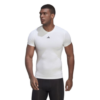 Мужское теннисное поло adidas Tech-Fit T-Shirt Men - White