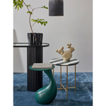 Столик приставной Bergenson Bjorn Haywi, 45 см, серо-белый