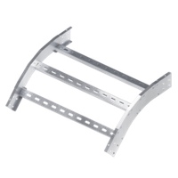 Угол вертикальный внешний 45 градусов 50х500, R300, 1,5 мм, AISI 304