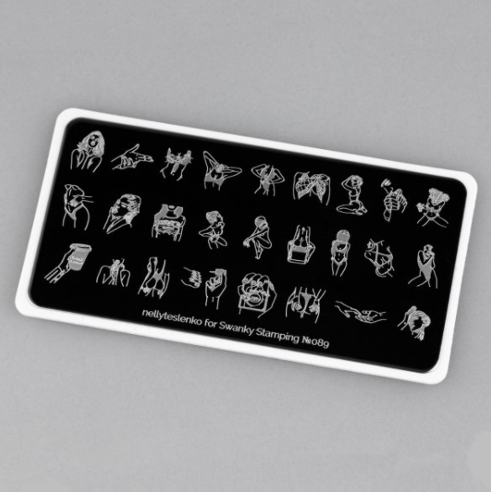 Swanky Stamping Авторский набор для стемпинга by NellyTeslenko