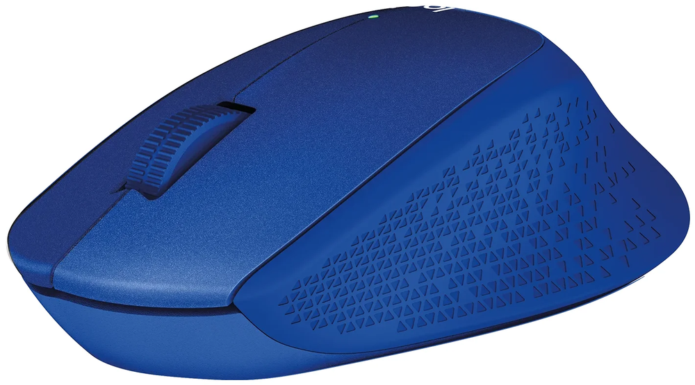 Беспроводная мышь Logitech M330 Silent Plus, синий