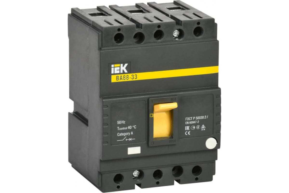 Выключатель автоматический ВА88-33 3Р 160А 35кА IEK