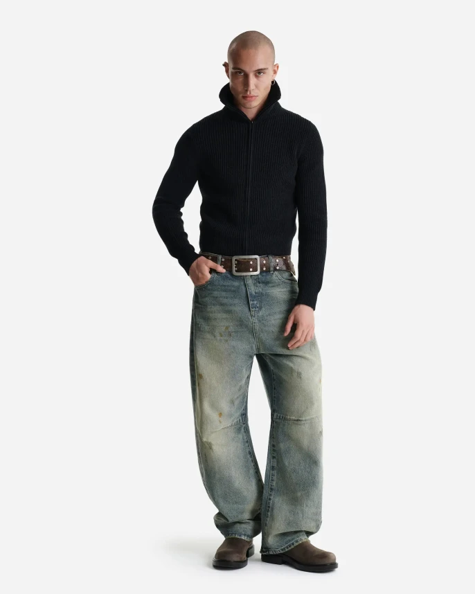 Кардиган на молнии