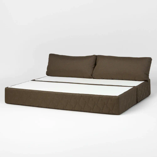 Бескаркасный диван-кровать (трансформер) BuyDream (кофейный)