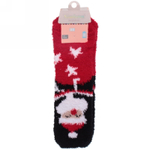 Носки женские махровые «New Year's puff», микс 2 цвета, р. 36-40 (крючок, пакет, стикер)