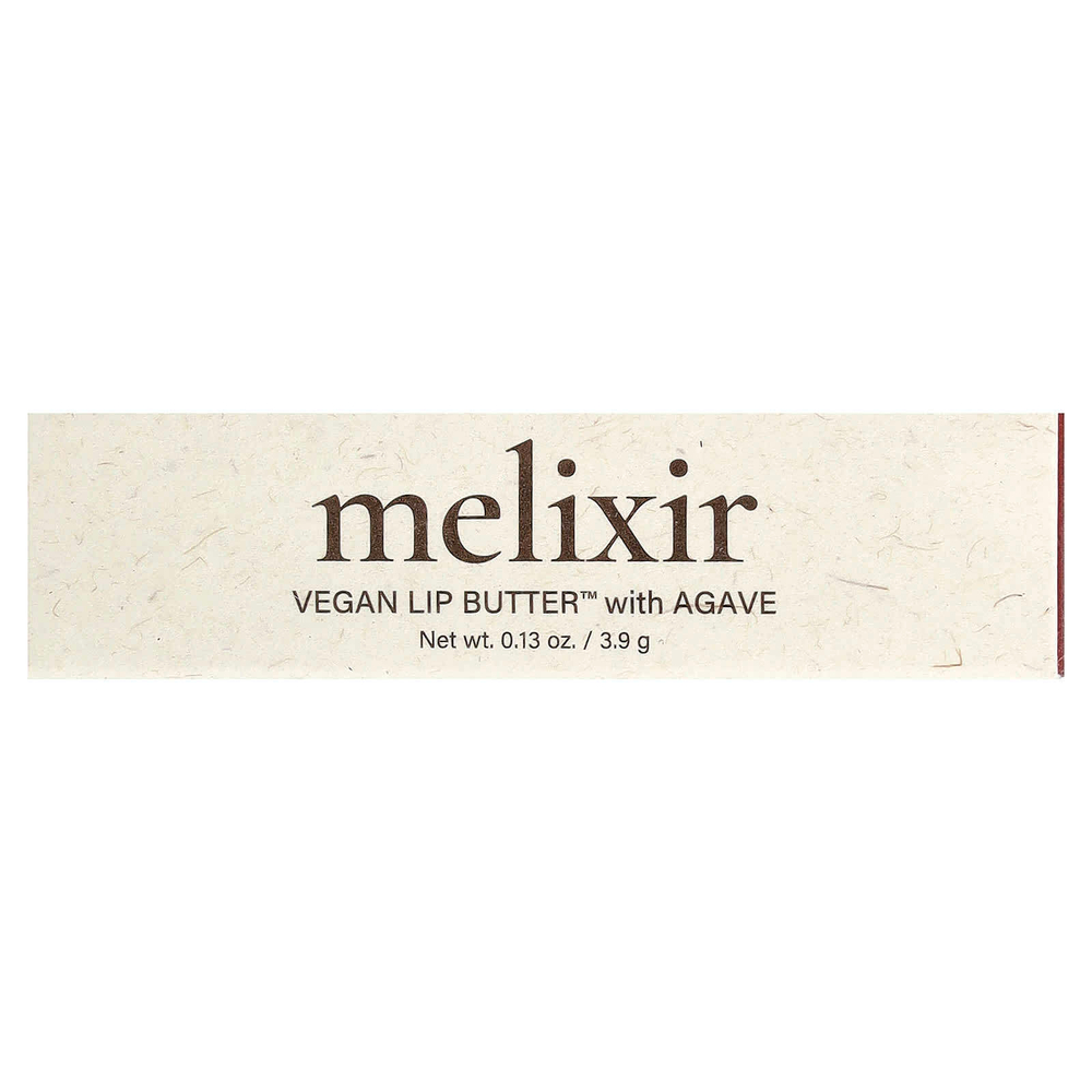 Melixir, Vegan Lip Butter™ с агавой, оттенок 06 красный, 3,9 г (0,13 унции)