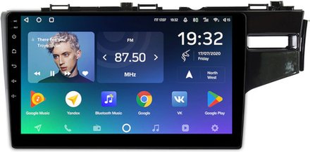 Магнитола для Honda Fit 3 2013-2020 (рамка под 10", без штатной камеры ЗВ) - Teyes SPRO+ Android 10, ТОП процессор, 4-32, SIM-слот