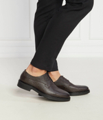 Кожаные дерби larry BOSS BLACK - коричневый(50503312)