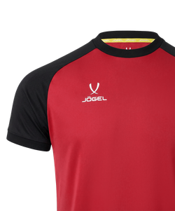 Футболка игровая JOGEL CAMP Reglan Jersey, красный, детский