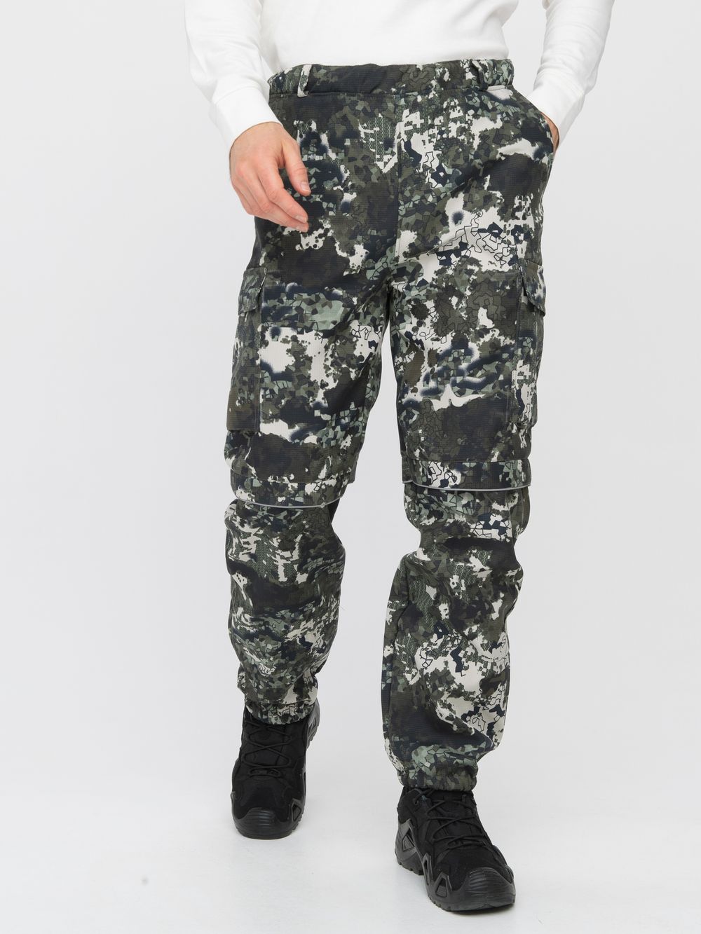 Костюм демисезонный Антигнус-Люкс ткань Смесовая Микро-РипСтоп/Бондинг цвет КМФ N-181