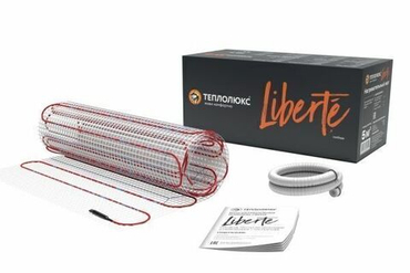 Теплый пол Теплолюкс Liberte 1050 Вт, 7 кв.м | Нагревательный мат для теплого пола