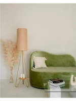 Торшер напольный с абажуром в гостиную современный