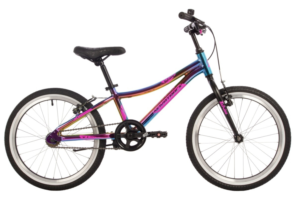 Велосипед 20" Novatrack Katrina V фиолетовый металлик