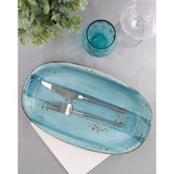 Нож столовый 22,9 см матовое серебро PVD 1920-Silvery P.L. [12]