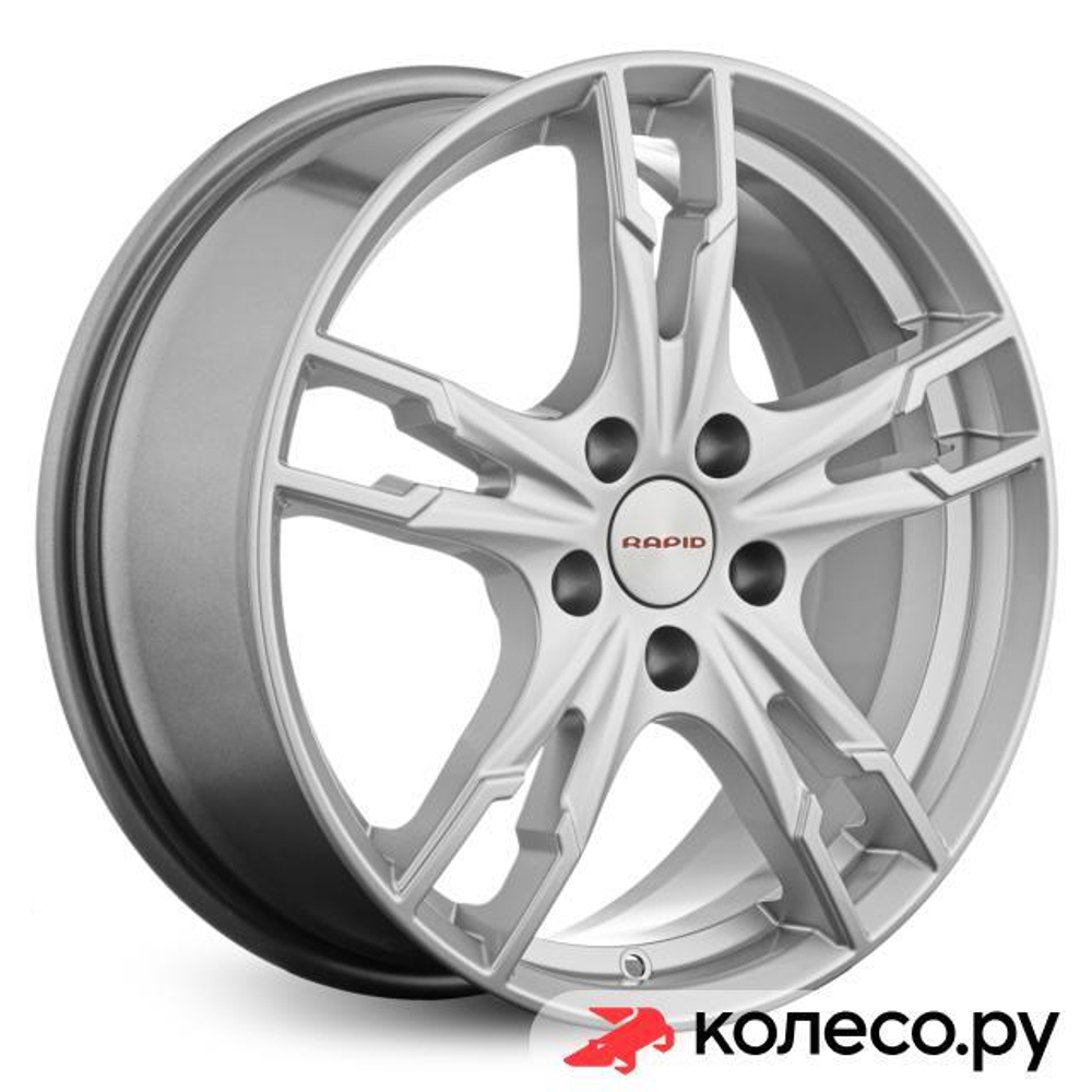 Солар-оригинал (КС875) 7x17/4*100 D60.1 ET43 Silver