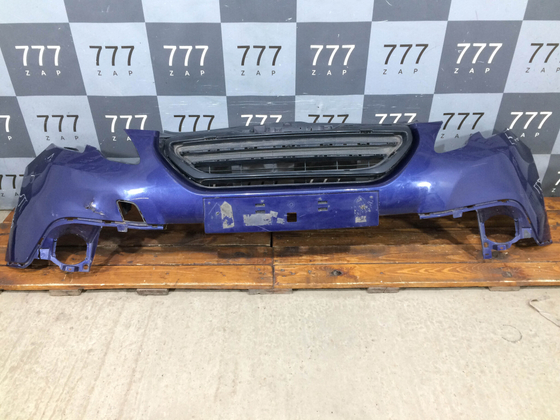 Бампер передний Peugeot 2008 13-16 Б/У Оригинал 9802521077