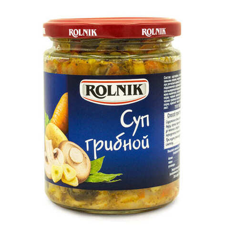 Суп грибной 420г. Рольник