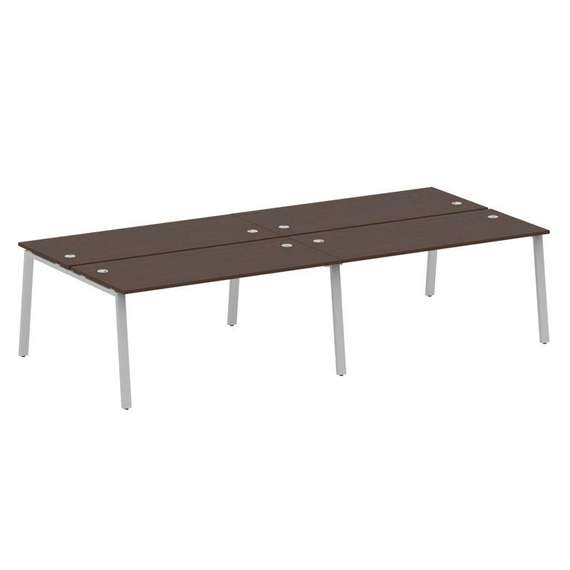 Метал Систем Рабочая станция на 4 места на А-образном м/к БА.СМ-4.4